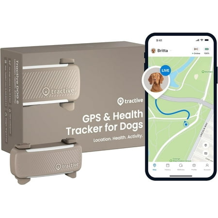 Tractive GPS Dog Tracker with Health & Activity Monitoring (2025 ...