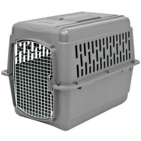 Curated visual reference: Picture Idea: X Large Dog Crate Carrier Kennel Durable Ventilated Plastic Transport